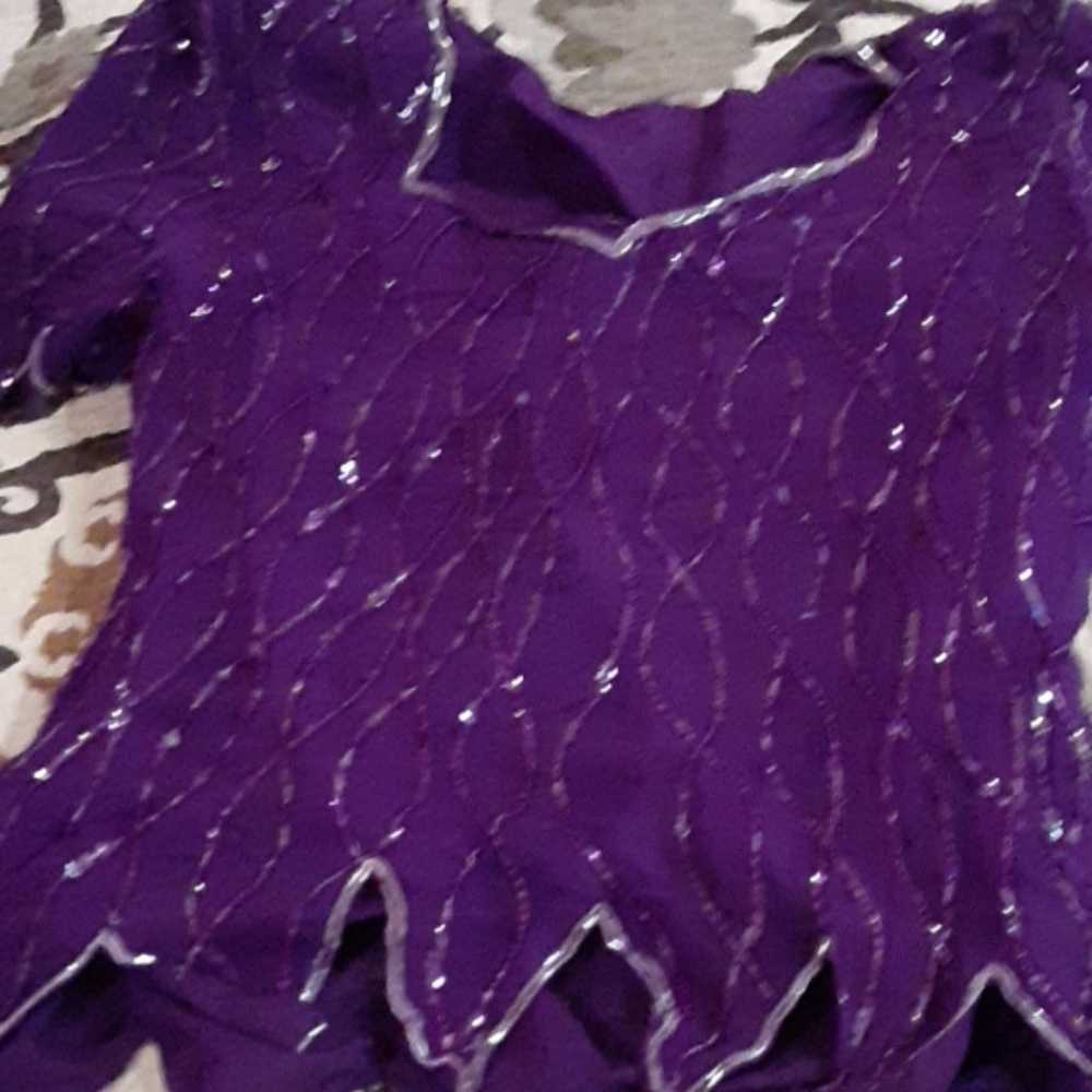 Purple stylish shirt